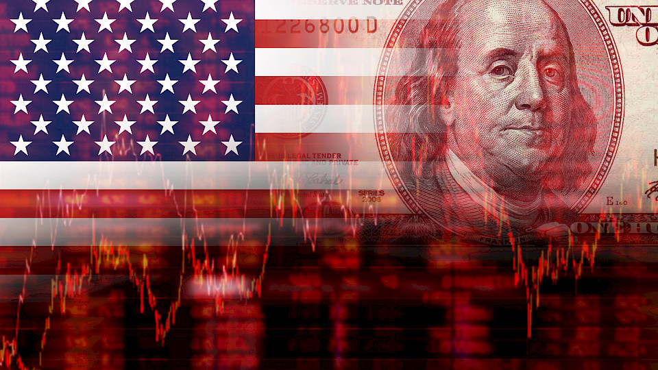 Die US-Notenbank ist im Spannungsfeld zwischen Inflation und Rezession. (Bild: Shutterstock.com/My Life)