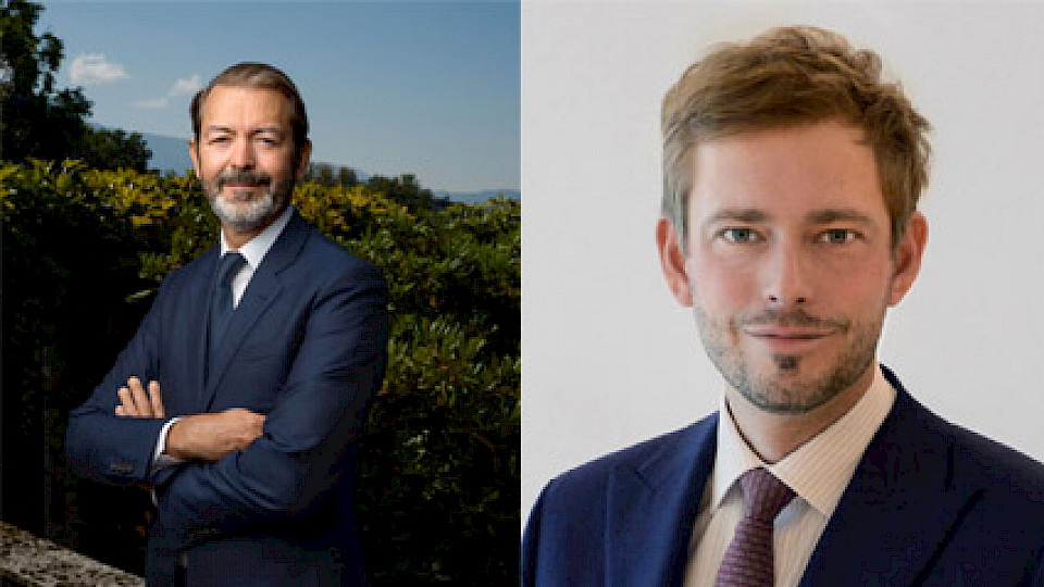 Rémy Best (links) scheidet als Teilhaber aus. Ihm folgt Sven Holstenson als Mitglied des Teilhaberkollegiums von Pictet. (Bilder: zvg)