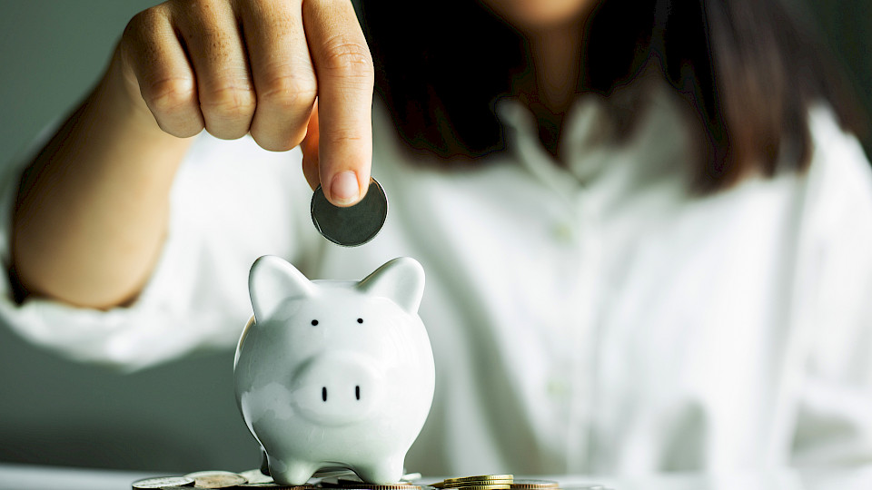 Der Zinsanstieg der Notenbank schlägt zögerlich auch auf die Sparguthaben durch. (Bild: Shutterstock.com/Jantee Rumpranomkorn)