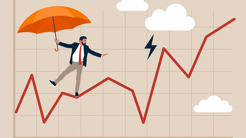 Die Zeiten bleiben unruhig, marktneutrale Strategien sind gefragt. (Bild: Shutterstock.com/Gannvector)