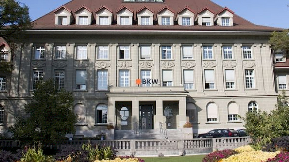 Der Hauptsitz der BKW in Bern. (Bild zvg)