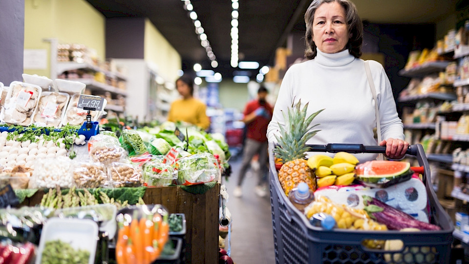 Die Preise für Nahrungs- und Genussmittel stiegen in Deutschland vergangenes Jahr um mehr als 16 Prozent. (Bild Shutterstock/BearFotos)