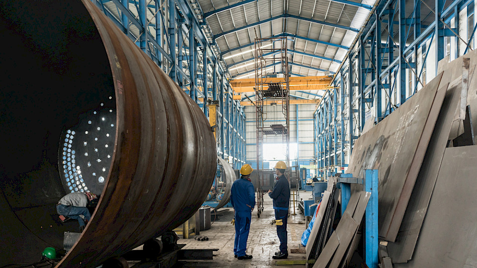 Der Industrie-Einkaufsmanagerindex fiel im April zum vierten Mal in Folge. (Bild Shutterstock/Kzenon)