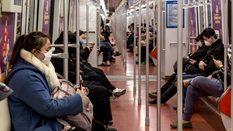 Staatsmedien schreiben von 40 Millionen Infektionen pro Woche. (Bild Shutterstock/Novikova_Irina)