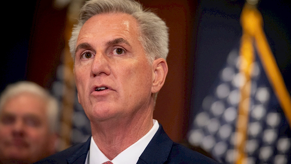 Republikaner-Chef Kevin McCarthy: «Wir wussten, dass dies nicht einfach werden würde.» (Bild Shutterstock/Consolidated News Photos)
