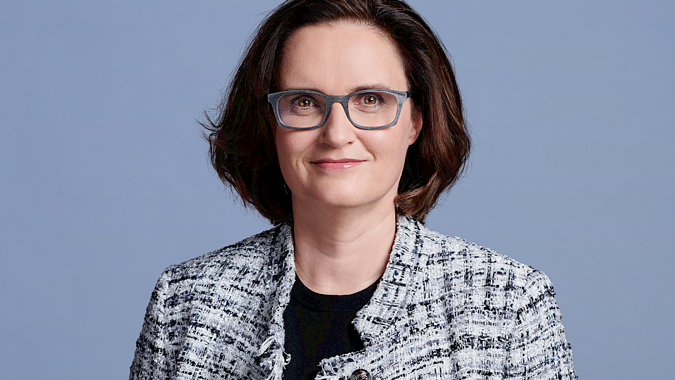 Finma-Präsidentin Marlene Amstad referierte am Asset Management Day 2023. (Bild pd)