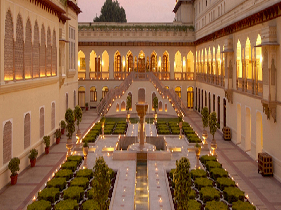 Platz 1: Rambagh Palace in Indien