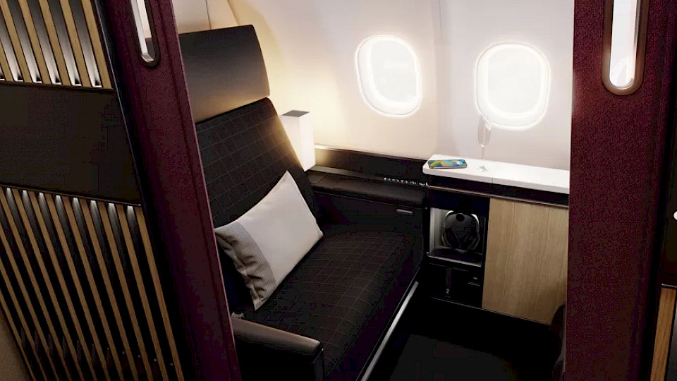 Rund 22 Prozent der von der Swiss angebotenen Sitze auf der Langstrecke sind entweder First oder Business. (Bild pd)