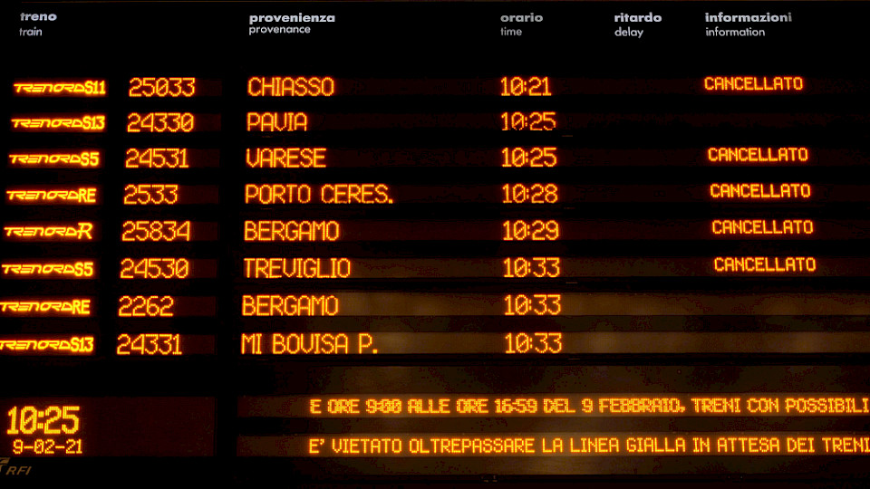 So könnte es diese Woche in Italien wieder aussehen. (Bild Shutterstock/Delbo Andrea)