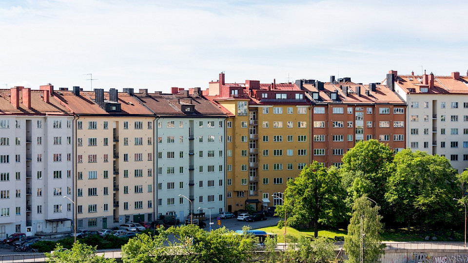 Schwedische Immobilienfirmen müssen Objekte verkaufen, um ihre Anleihen noch bedienen zu können.(Bild Shutterstock/Lotta Axing)