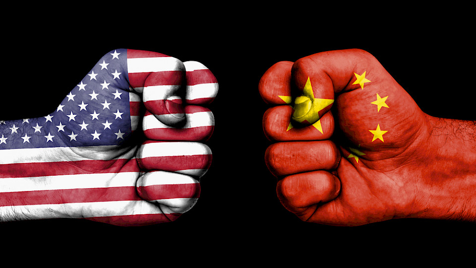 Der Machtkampf zwischen den USA und China dürfte die nächsten Jahre prägen. (Bild Shutterstock/andriano.cz)