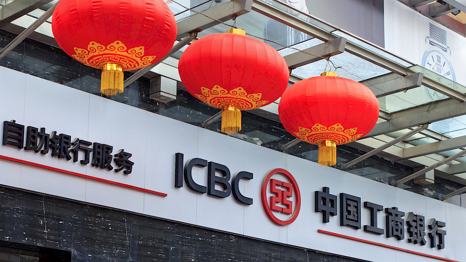 Die Industrial and Commercial Bank of China (ICBC) gilt als grösstes Institut im Land. (Bild testing/Shutterstock)