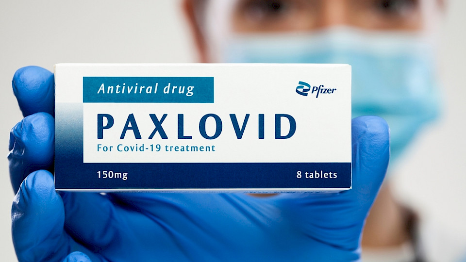 Allein für das Covid-Medikament Paxlovid senkte Pfizer die Umsatzerwartung um sieben Milliarden Dollar. (Bild Cryptographer/Shutterstock)