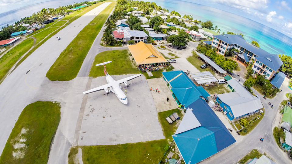 Tuvalu, der Inselstaat im Pazifik nur rund 3700 Besucherinnen und Besucher. (Bild maloff/Shutterstock)