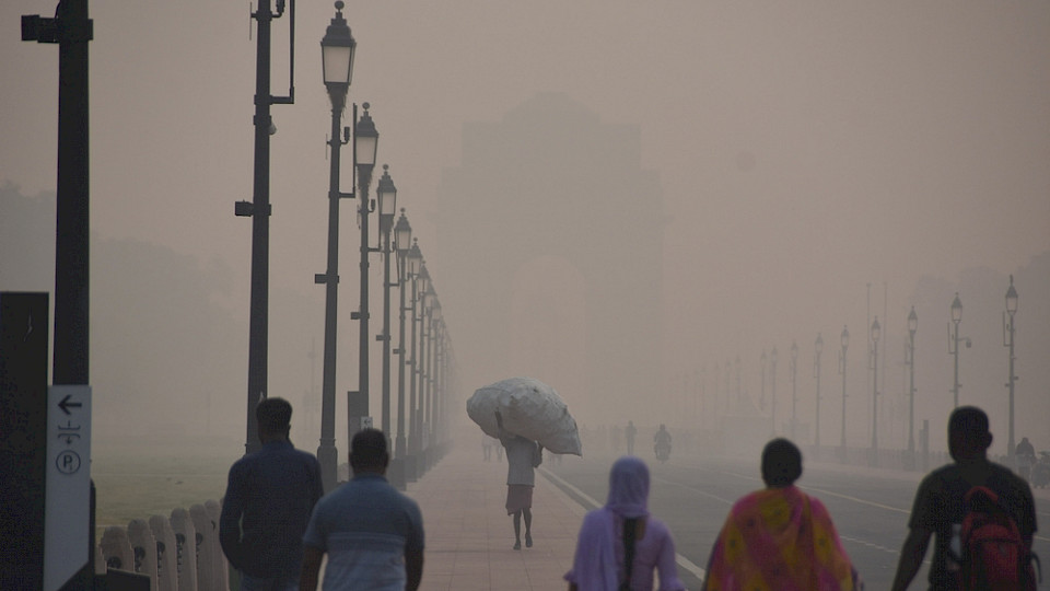 Wegen der schlechten Luft sinkt die Lebenserwartung von Delhis Bevölkerung um knapp zwölf Jahre. (Bild Arrush Chopra/Shutterstock)