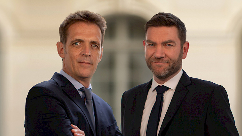 Anthony Bailly (rechts) und Vincent Iméneuraët erläutern ihre Anlagephilosophie und die Ergebnisse des Fonds seit seiner Auflegung. (Bild pd)