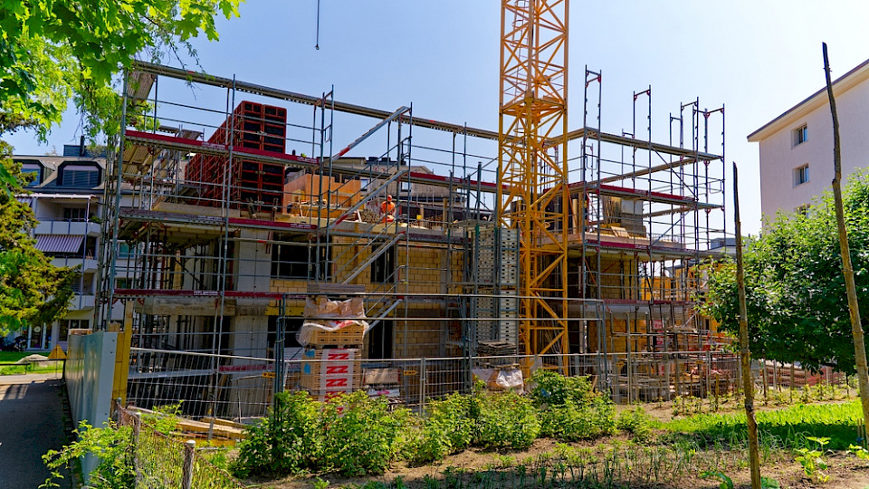 Die UBS rechnet mit 60 000 Wohnungen, die jährlich gebaut werden müssten. (Bild Michael Derrer Fuchs/Shutterstock)