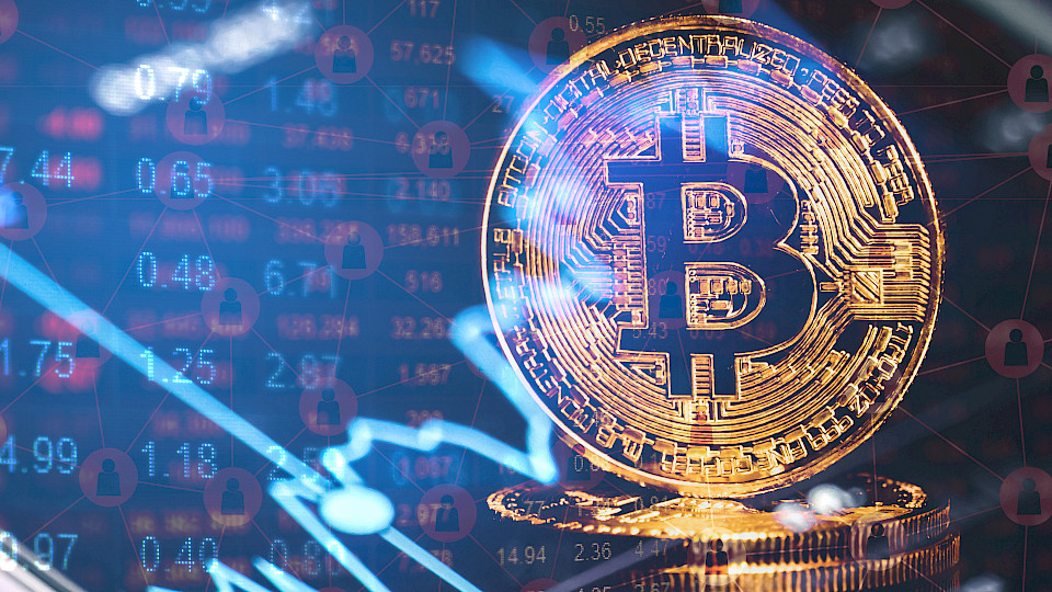 Nach kräftigen Avancen setzten Gewinnmitnahmen dem Bitcoin und anderen Kryptos empfindlich zu. (Bild Shutterstock/Ken stocker)