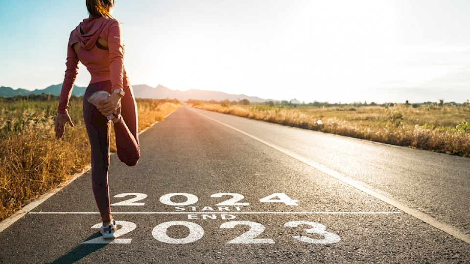 Investrends wünscht einen guten Start ins 2024 (Foto Fit Studio/Shutterstock)