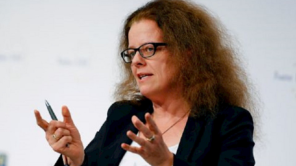 Isabel Schnabel verwies unter anderem auf die anhaltende Inflation im Dienstleistungssektor. (Bild pd)