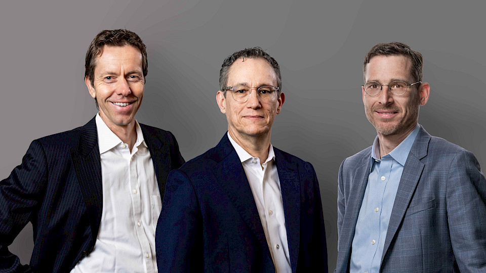 Die Experten von links: Thomas Liebi, Head of US & UK Market Strategy bei Zurich Insurance Company Ltd, Markus Leuthard, CIO bei der Sammelstiftung Vita und Sébastien Dirren, CIO bei der Zurich Invest AG. (Bild pd)