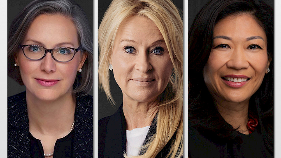 Sie kommen im April neu in den Vontobel-Verwaltungsrat: (von links) Kristine Braden, Annika Falkengren und Mary Pang. (Bilder pd)