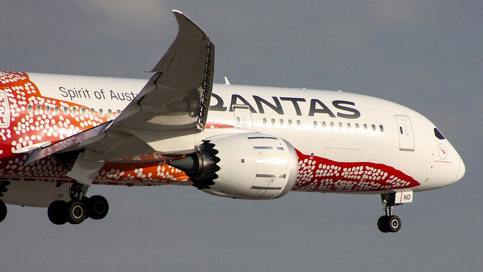 Qantas einigt sich mit den Behörden auf eine Millionenzahlung. (Bild Austin Deppe/Shutterstock)