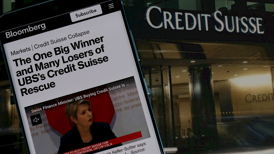 Die Übernahme der CS durch die UBS beschäftigt das Handelsgericht, das Bezirksgericht ist nicht zuständig. (Bild Peace-loving/Shutterstock)