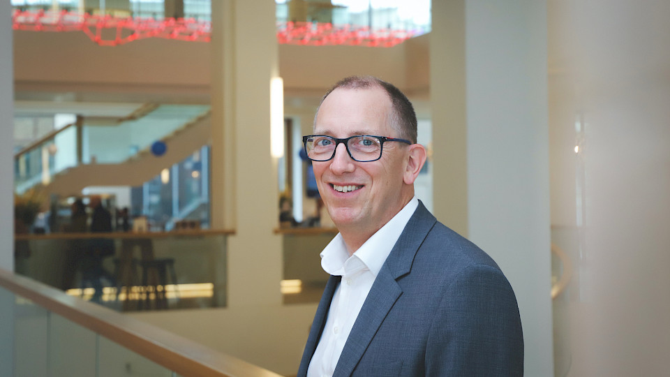 Ralf Oberbannscheidt, Head of Thematic Investing bei Robeco erläutert die Vorteile der weiterentwickelten Global Multi-Thematic-Strategie. (Bild pd)