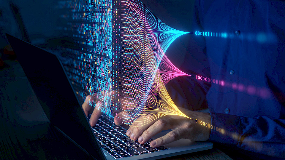 Die hohe Dichte an gut qualifizierten Arbeitskräften mildert die Furcht, durch KI den Job zu verlieren. (Bild: Shutterstock.com/NicoElNino)