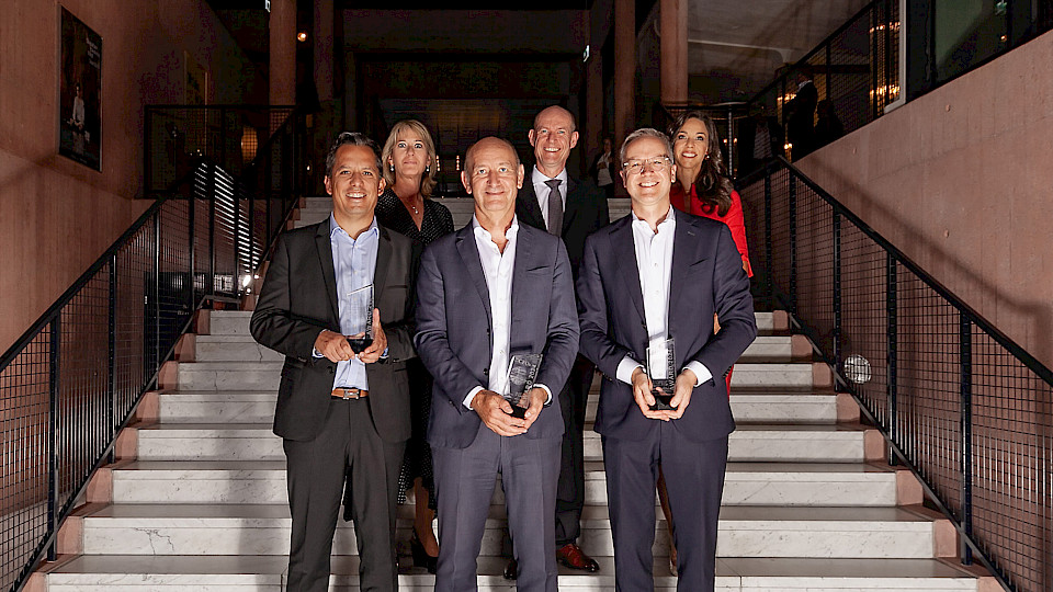 Alle Preisträger des fünfzehnten Award «CFO of the Year». (Bild pd)