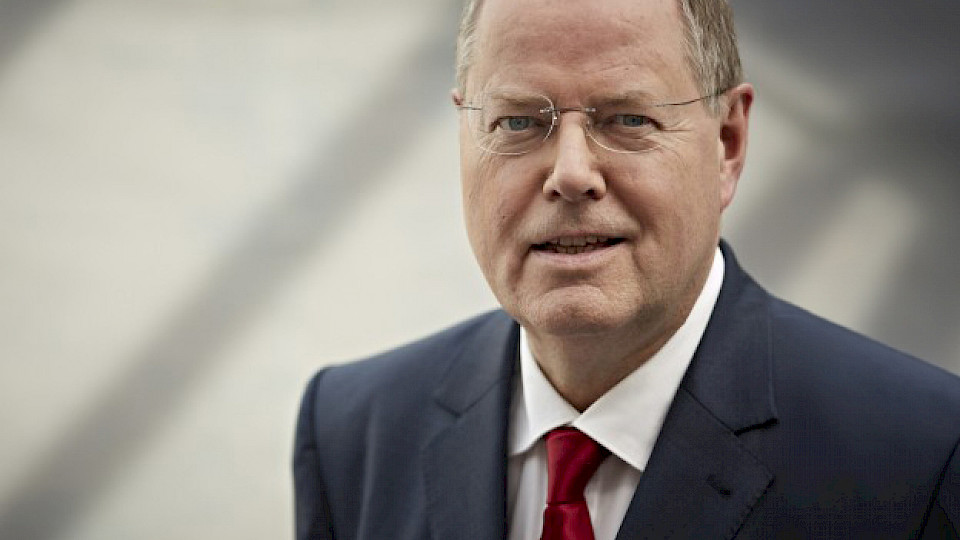 Peer Steinbrück ist immer noch für pointierte Aussagen bekannt. (Bild pd)