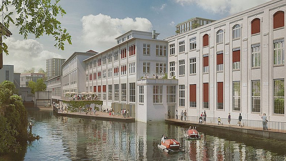 Die Cham Group realisiert auf dem ehemaligen Fabrikgelände ein neues Quartier, nun will sie mit der viel grösseren Ina Invest zusammen gehen. (Bild pd)