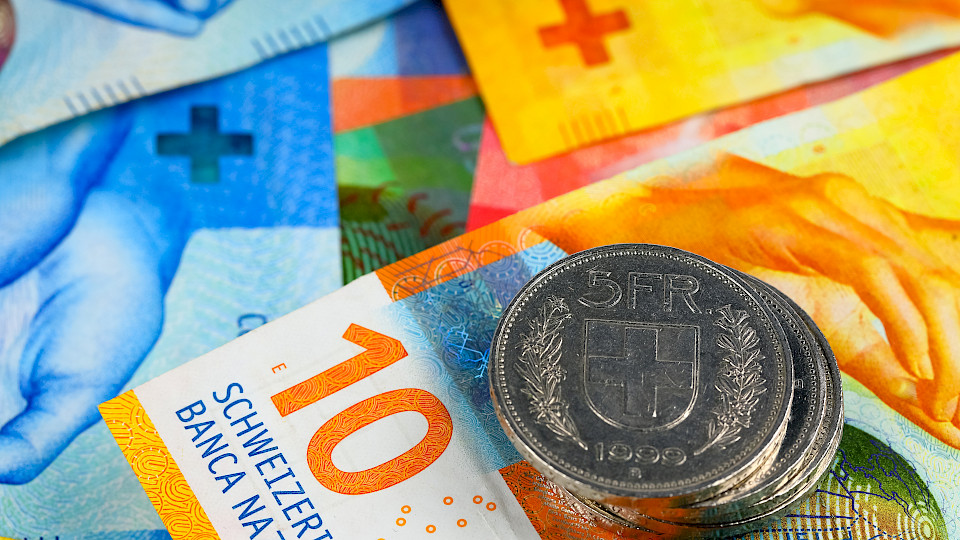 Heute hat noch fast jeder in der Schweiz etwas Kleingeld im Portmonnaie (Bild: Shutterstock / marekusz).