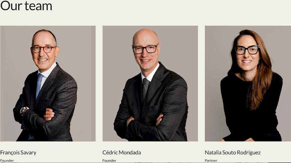 Das Team der Genvil Wealth Management and Consulting SA. (Bild pd)