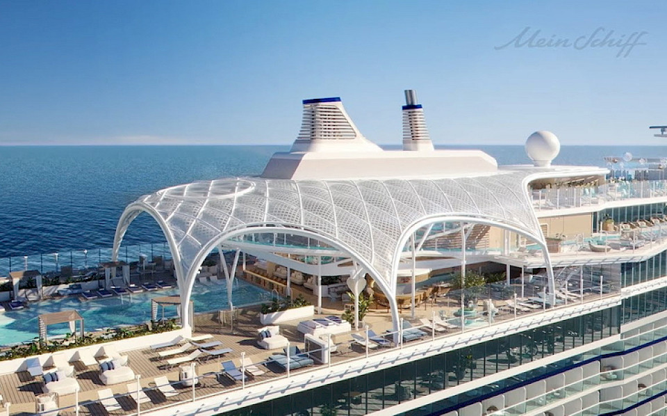 Auf dem 333 Meter langen Schiff finden knapp 4000 Gäste Platz. Die ersten Reisen sind ab Mitte März 2025 im Mittelmeer buchbar und versprechen luxuriöse Entspannung auf hoher See. (Bild pd)