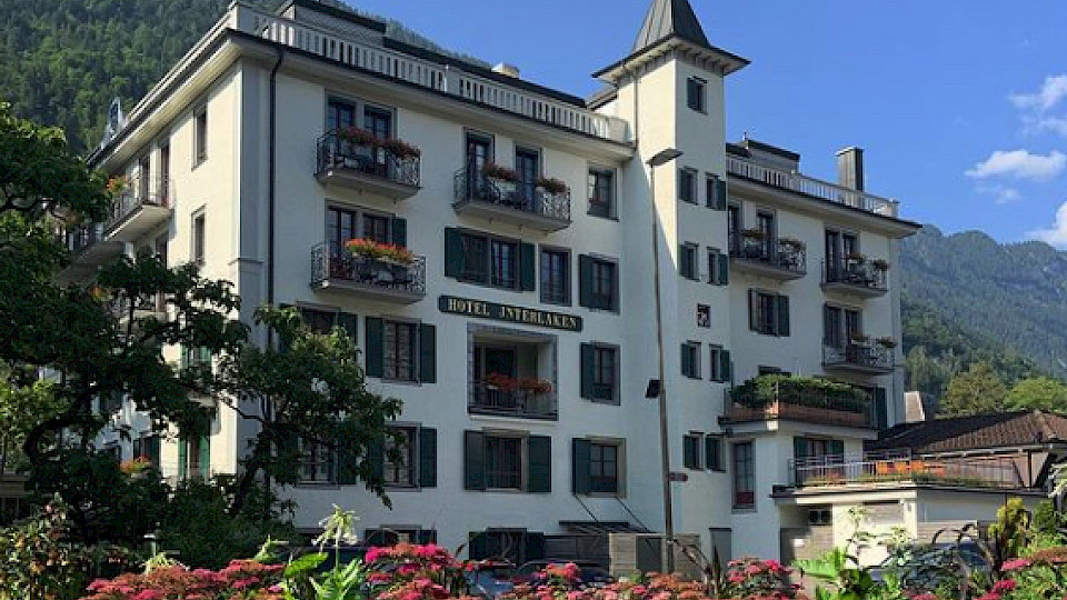 Das Hotel Interlaken wurde 1323 erstmals offiziell erwähnt. (Bild pd)