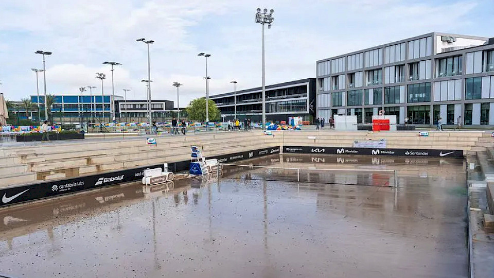 Auch die Rafael Nadal Academy blieb nicht verschont. (Bild pd)