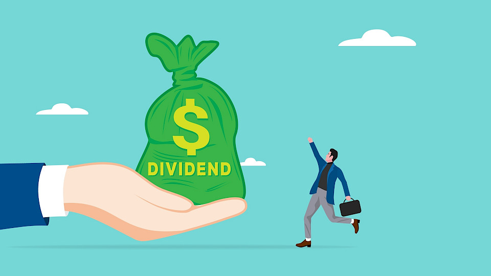 Die Rolle der Dividende dürfte in den nächsten Quartalen für Anleger wichtiger werden (Bild Shutterstock / Vanz Studio)