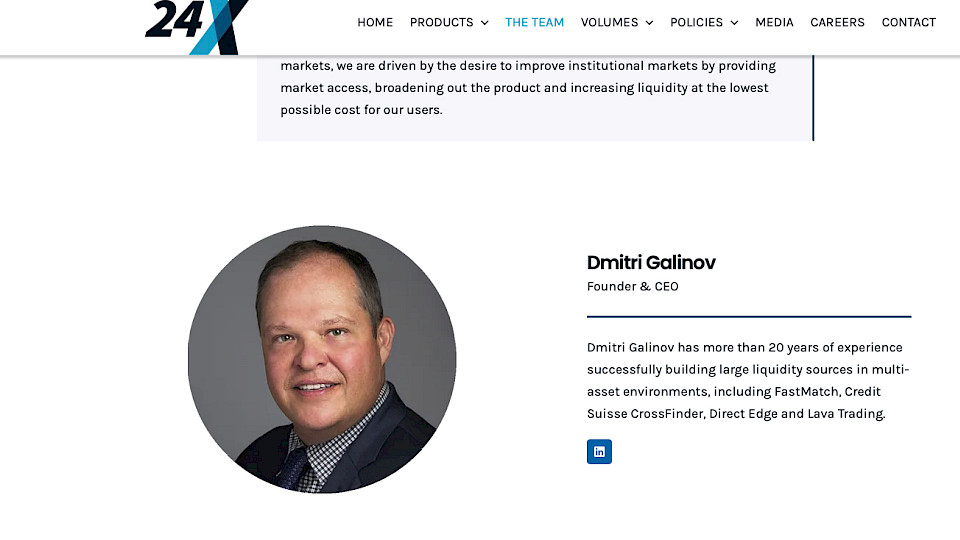 Dmitri Galinov, Gründer von 24X National Exchange, freut sich über die Zulassung durch die Börsenaufsicht. (Bild pd)