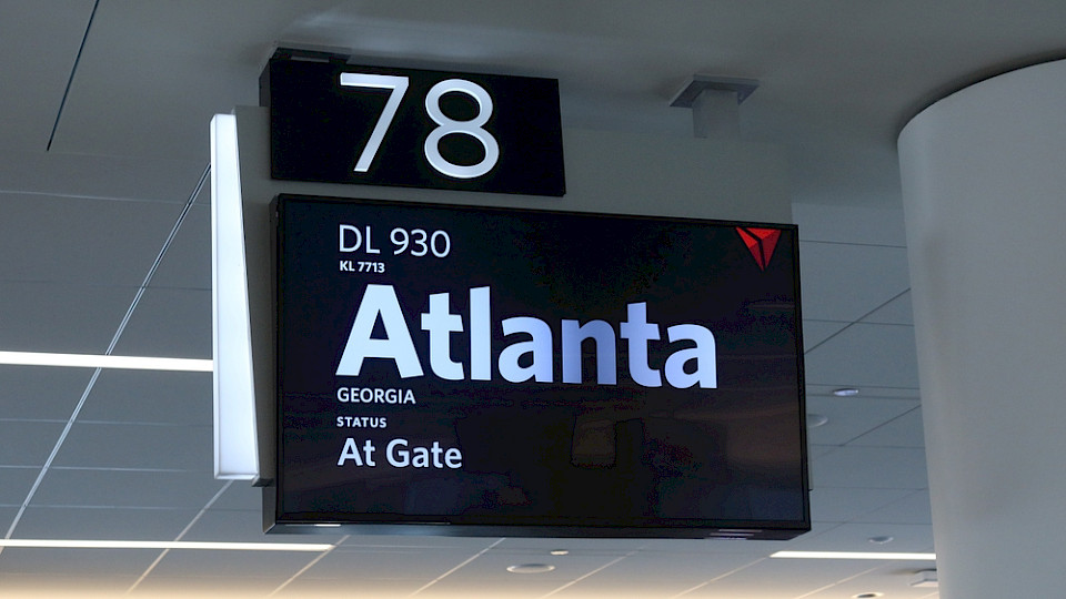 Atlanta war 2024 mit 63 Millionen Sitzplätzen der am stärksten frequentierte Flughafen der Welt. (Foto Shutterstock)