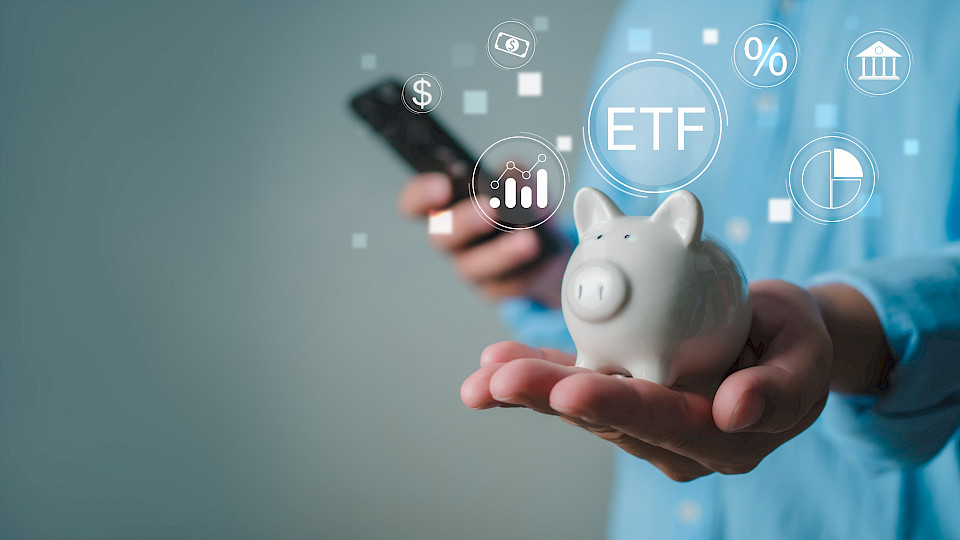 Exchange Traded Funds (ETF) sind ideale Bausteine zur Vermögensbildung, gerade für kleinere Beträge. (Bild: Shutterstock.com/UnImages)