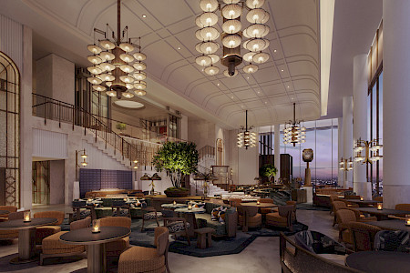 Luxus trifft Design: Das Waldorf Astoria bringt seine berühmte Eleganz ins Herz von Osaka. (Bild: Hilton)