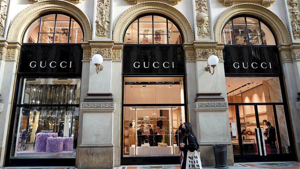 Bei Gucci sanken die Umsätze deutlich stärker als im Rest des Luxuskonzerns. (Bild Zigres/Shutterstock)