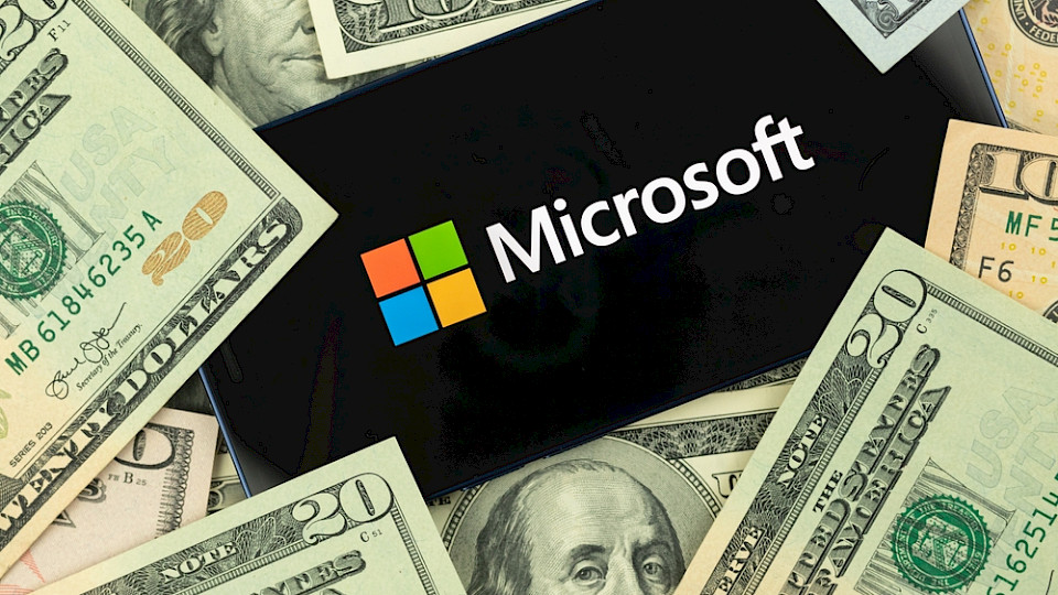Microsoft zahlt erneut am meisten Dividenden, neu sind die Ausschüttungen von Meta oder Alibaba. (Bild FellowNeko/Shutterstock)