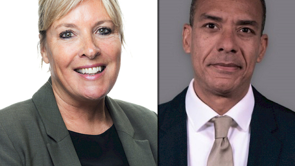 Camilla Damm Leuzinger und Frederic Niamkey sind neu bei J.P. Morgan. (Bild pd)