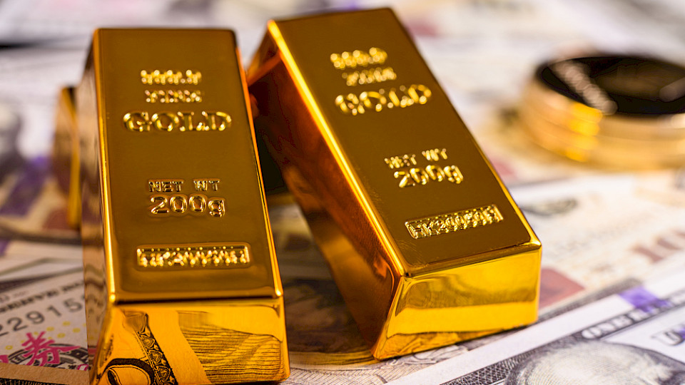 Die Unsicherheit treibt den Preis des Edelmetalls in immer neue Höhen. (Bild Joaquin Corbalan P/Shutterstock)