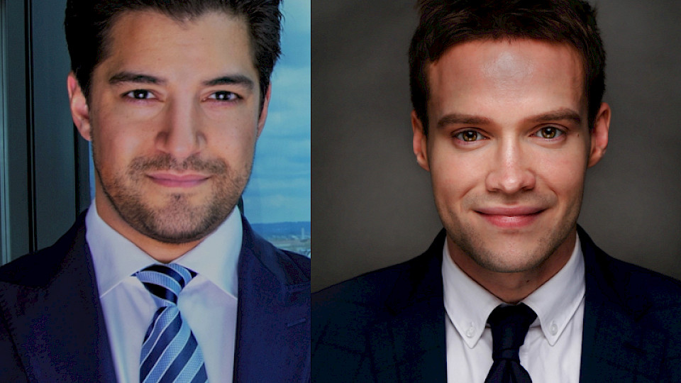 Hans-Jörg Morath (links) ist neuer Head ETF Sales, Yves Béréhouc wird Senior Sales Manager ETF. (Bild pd)