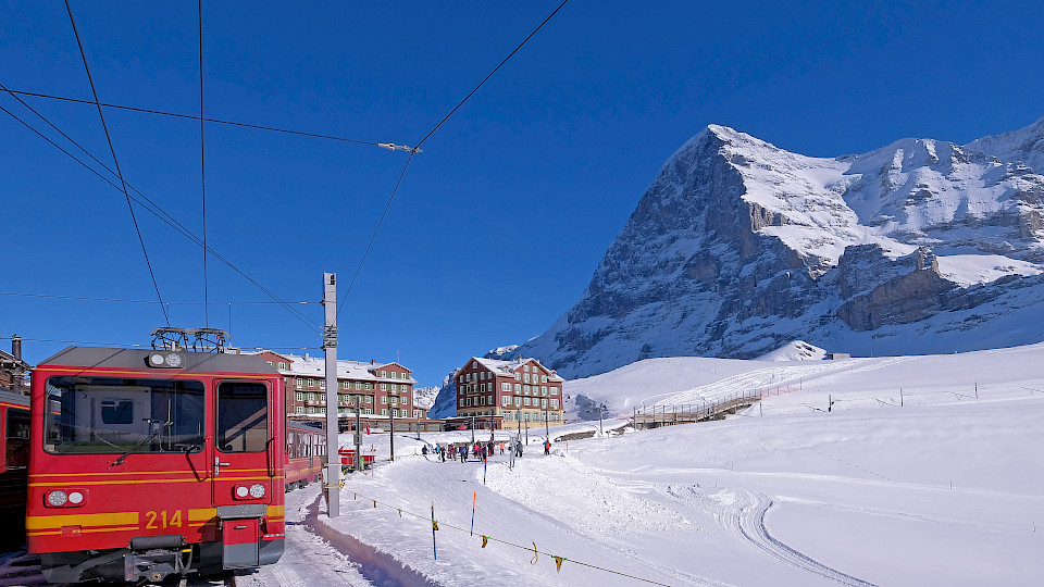 Auch die Skisaison ist erfreulich verlaufen. Im Juni steht für die Jungfraubahnen ein Führungswechsel an. (Bild: Shutterstock.com/reisegraf.ch)