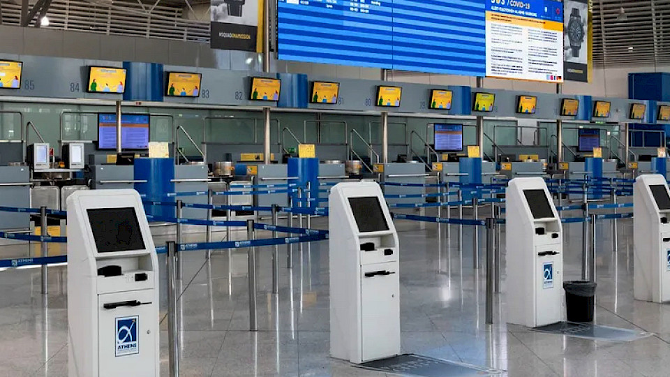 Laut den Plänen der Gewerkschaft könnte es am Mittwoch am Flughafen Athen etwa so aussehen. (Bild pd)